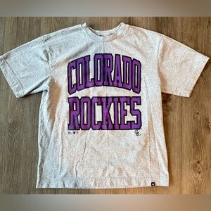 47 Colorado Rockies Baseball Men’s Medium T-Shirt, Like New, MLB